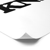 I Liebe Ritter Poster (Ecke)