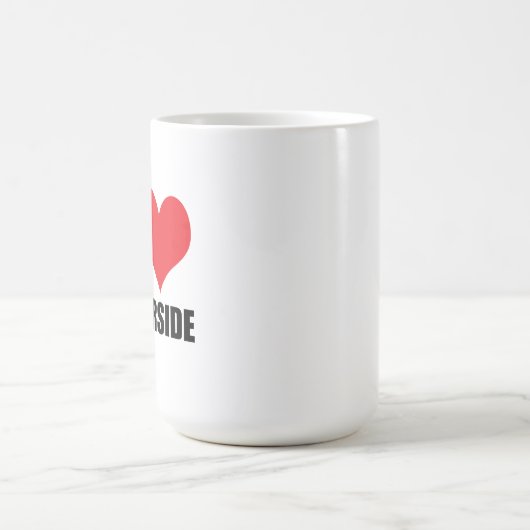 I Liebe Riverside Kaffeetasse (Mittel)
