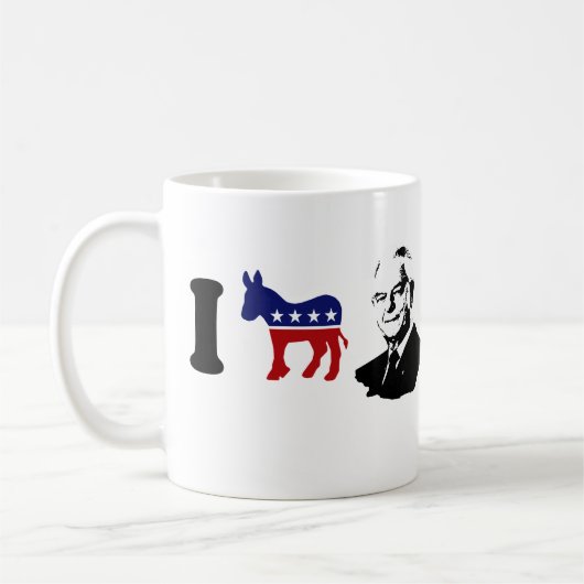 I Liebe Robert Byrd Kaffeetasse (Links)