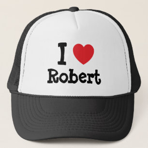 I Liebe Robert herzlicher T - Shirt Truckerkappe