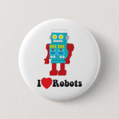 I Liebe-Roboter! Button (Vorderseite)
