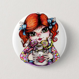 I Liebe-Roboter Button