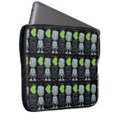 I Liebe Roboter Laptopschutzhülle (Vorne Rechts)