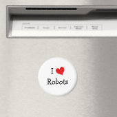 I Liebe Roboter Magnet (In Situ (Geschirrspüler))