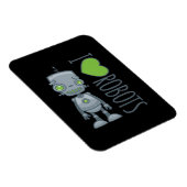 I Liebe Roboter Magnet (Rechte Seite)