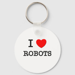 I LIEBE-ROBOTER SCHLÜSSELANHÄNGER