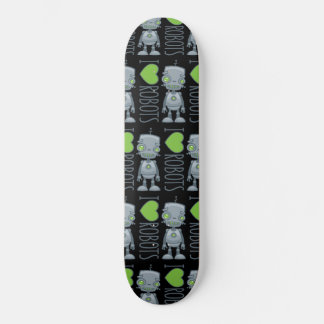 I Liebe Roboter Skateboard