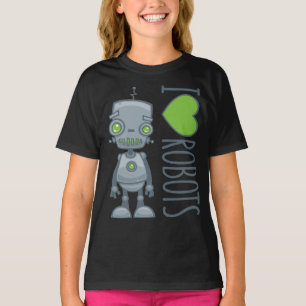 I Liebe Roboter T-Shirt