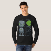 I Liebe Roboter T-Shirt (Vorne ganz)
