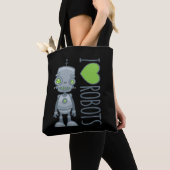 I Liebe Roboter Tasche (Von Nahem)