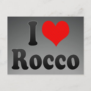 I Liebe Rocco Postkarte