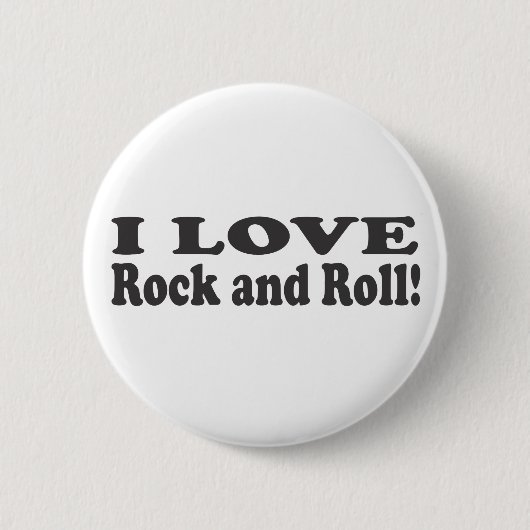 I Liebe-Rock-and-Roll! Button (Vorderseite)