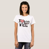 I Liebe Rock and Roll T-Shirt (Vorne ganz)