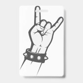 I Liebe Rock Ausweis (Rückseite)