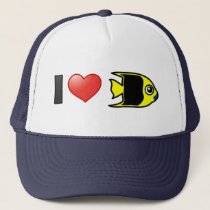 I Liebe Rock Beauty Truckerkappe