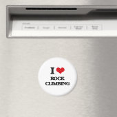 I Liebe Rock Climbing Magnet (In Situ (Geschirrspüler))