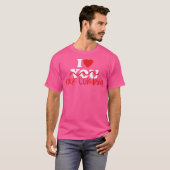 I Liebe Rock Climbing T-Shirt (Vorne ganz)