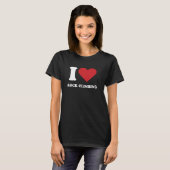 I Liebe ROCK KLIMBING I Heart ROCK CLIMBING T-Shirt (Vorne ganz)