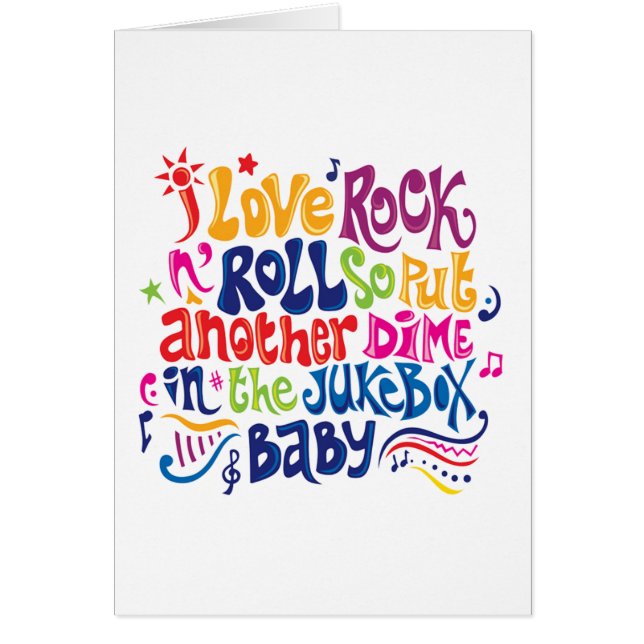 I Liebe Rock n Roll (Vorne)