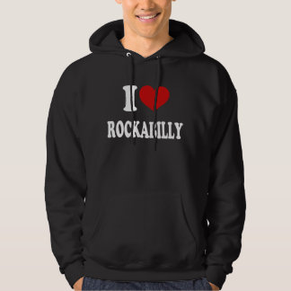 I Liebe Rockabilly Hoodie