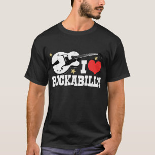 I Liebe Rockabilly T-Shirt