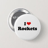 I Liebe Rockets Tshirt Button (Vorne & Hinten)