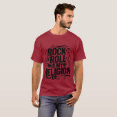 I Liebe Rockmusik T-Shirt (Vorne ganz)