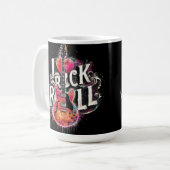 I Liebe Rock'n'Roll Electric Guitar Painting Kaffeetasse (Vorderseite Links)