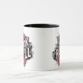 I Liebe Rock'n'Roll Electric Guitar Painting Tasse (Zentrum)