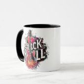 I Liebe Rock'n'Roll Electric Guitar Painting Tasse (Vorderseite Links)
