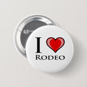 I Liebe-Rodeo Button (Vorne & Hinten)