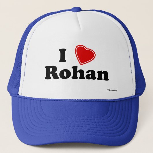 I Liebe Rohan Truckerkappe (Vorderseite)
