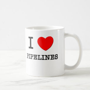 I Liebe-Rohrleitungen Kaffeetasse