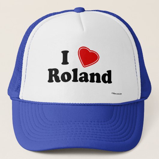 I Liebe Roland Truckerkappe (Vorderseite)