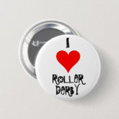 I LIEBE-ROLLE DERBY BUTTON (Vorne & Hinten)