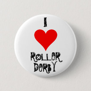 I LIEBE-ROLLE DERBY BUTTON