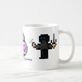 I Liebe-Rolle, die Spiele spielt Kaffeetasse