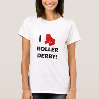 I Liebe-Rollen-Derby-T - Shirt