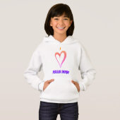 I Liebe Roller Derby - Kids Pullover Hoodie (Vorne ganz)