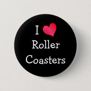 I Liebe Roller Untersetzer Button