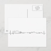 I Liebe Rom (ecg style) Souvenir Postkarte (Vorne/Hinten)