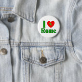 I Liebe Rom Italien Button (Beispiel)