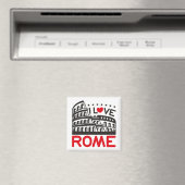 I Liebe Rom Italien Kolosseum Magnet (In Situ (Geschirrspüler))