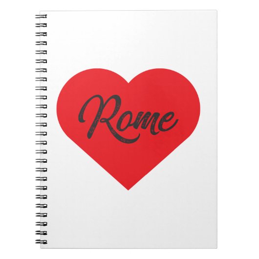 I Liebe Rom - Italien Notizblock (Vorderseite)