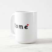 I Liebe Rom Kaffeetasse (Vorderseite Links)