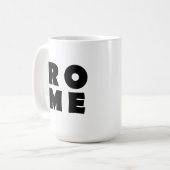 I Liebe Rom Kaffeetasse (Vorderseite Links)