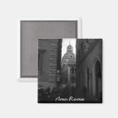 I Liebe Rom Magnet (Vorderseite/Rückseite)