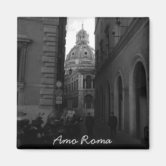 I Liebe Rom Magnet (Vorne)