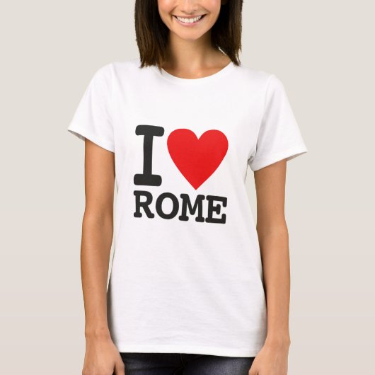 I Liebe Rom T-Shirt (Vorderseite)