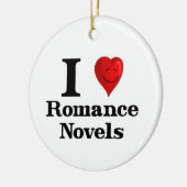 I Liebe-Romance Romane Keramik Ornament (Links)